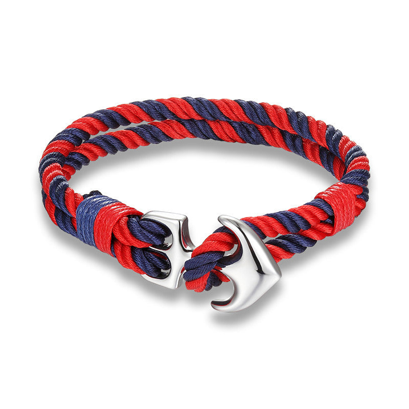 Anchor of Honor – U.S. Navy Tribute Bracelet