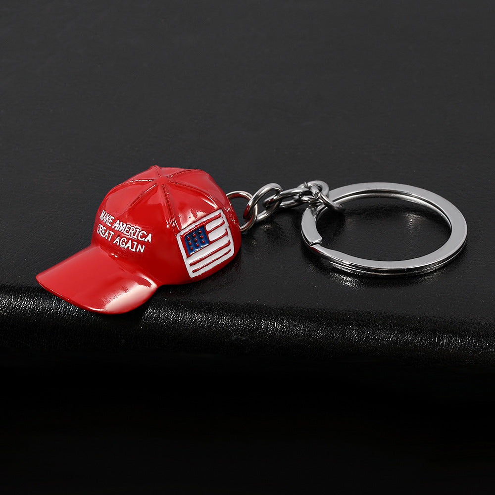 MAGA Hat Keychain