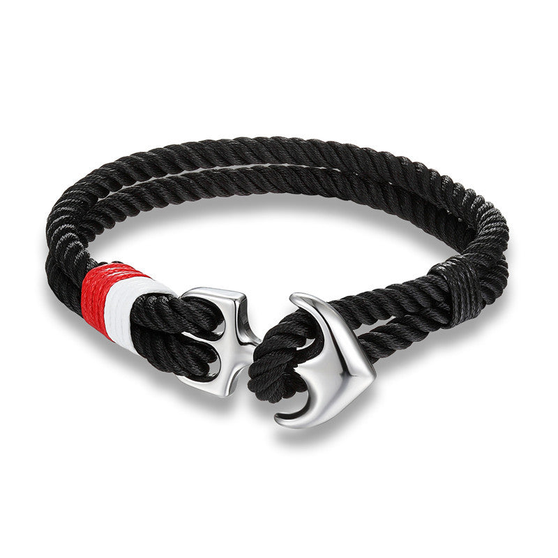 Anchor of Honor – U.S. Navy Tribute Bracelet