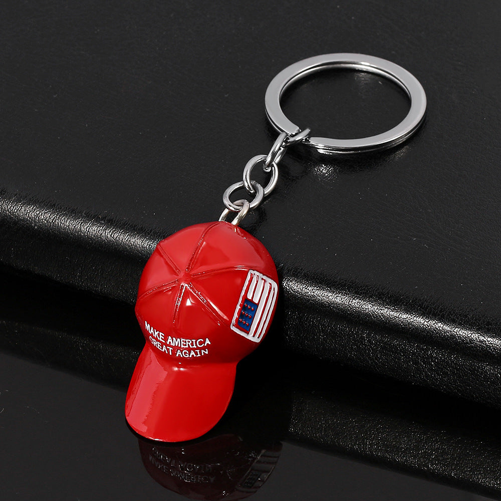 MAGA Hat Keychain