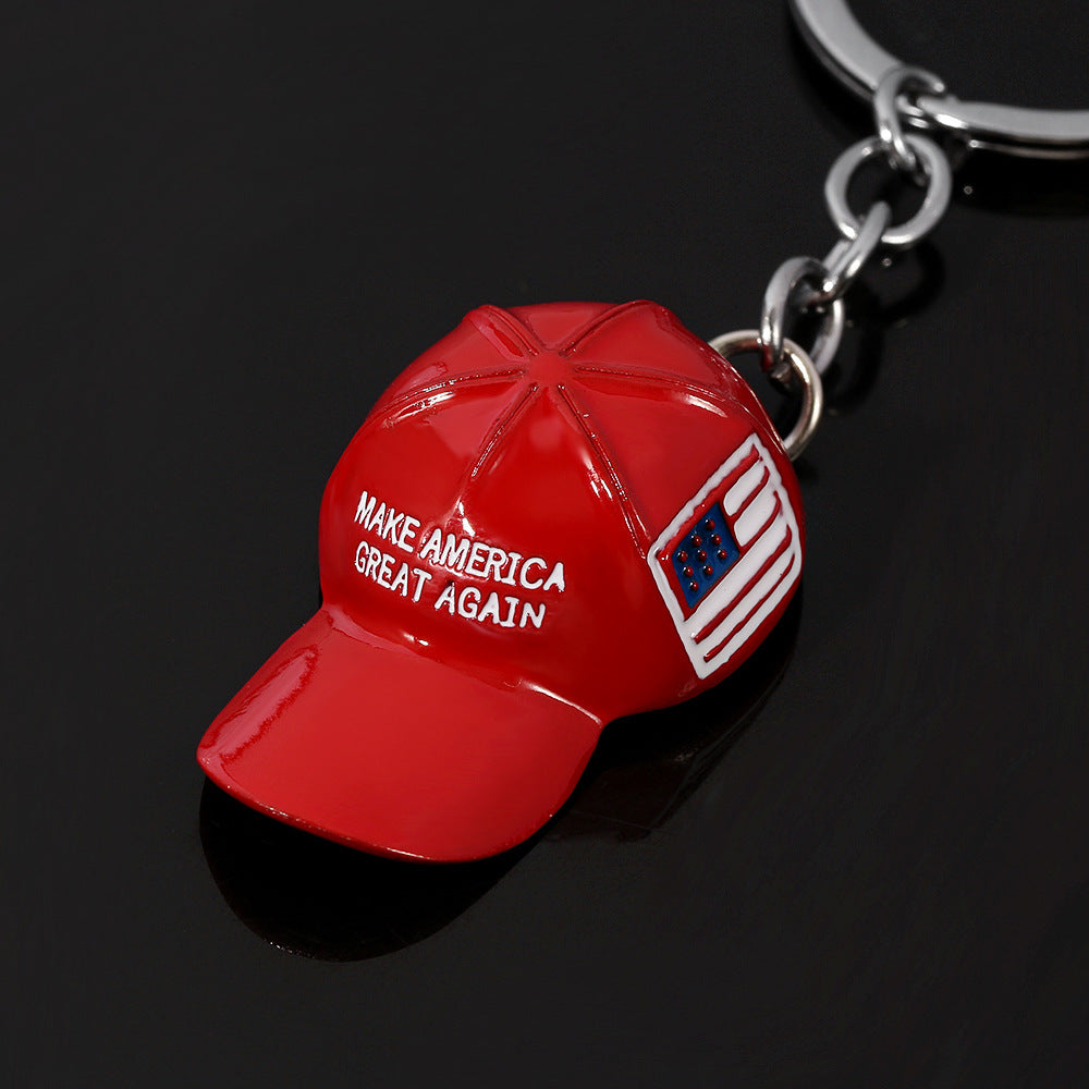 MAGA Hat Keychain