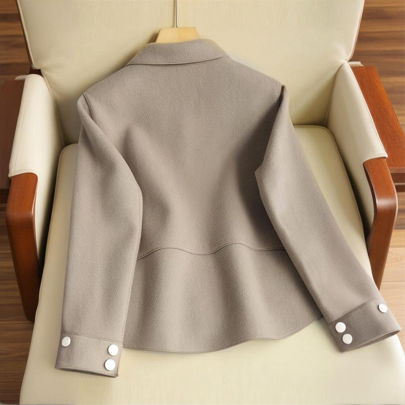 Elegant Wool Blend Jacket