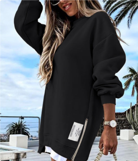 The Zip Sweater Dress