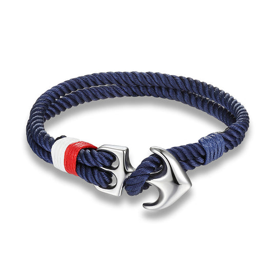 Anchor of Honor – U.S. Navy Tribute Bracelet