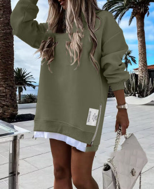 The Zip Sweater Dress