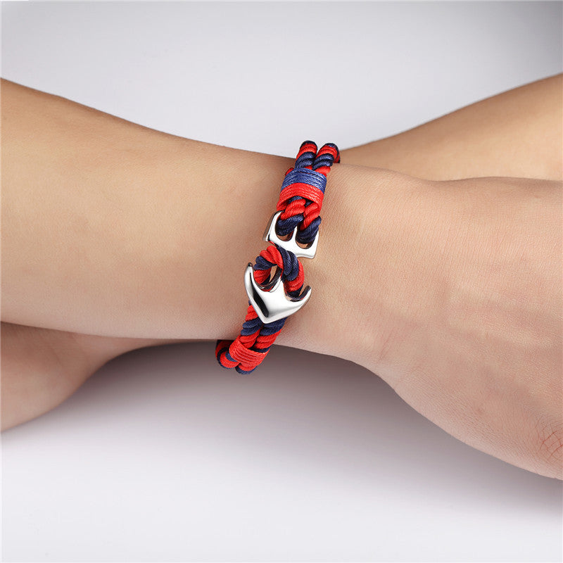 Anchor of Honor – U.S. Navy Tribute Bracelet