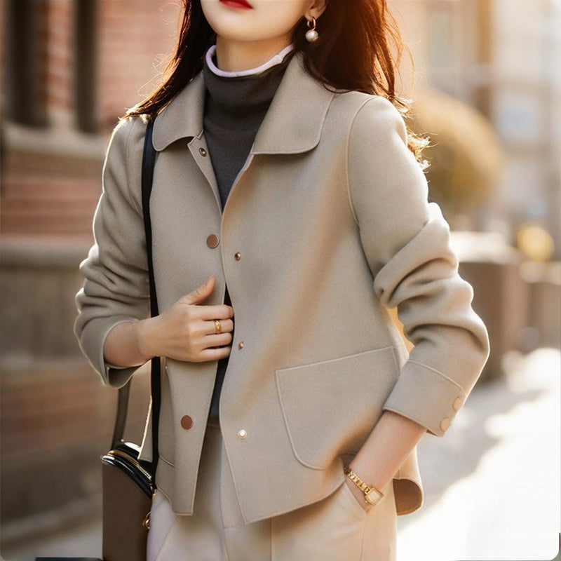 Elegant Wool Blend Jacket