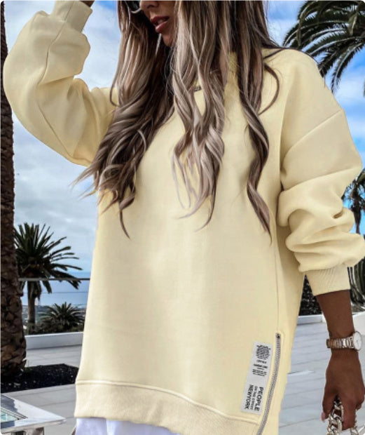 The Zip Sweater Dress