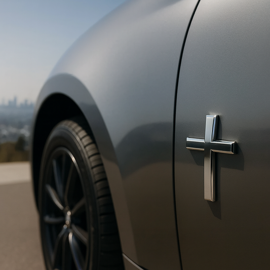 FaithDrive™ 3D Cross Car Emblem(CHINA WEBSITE)
