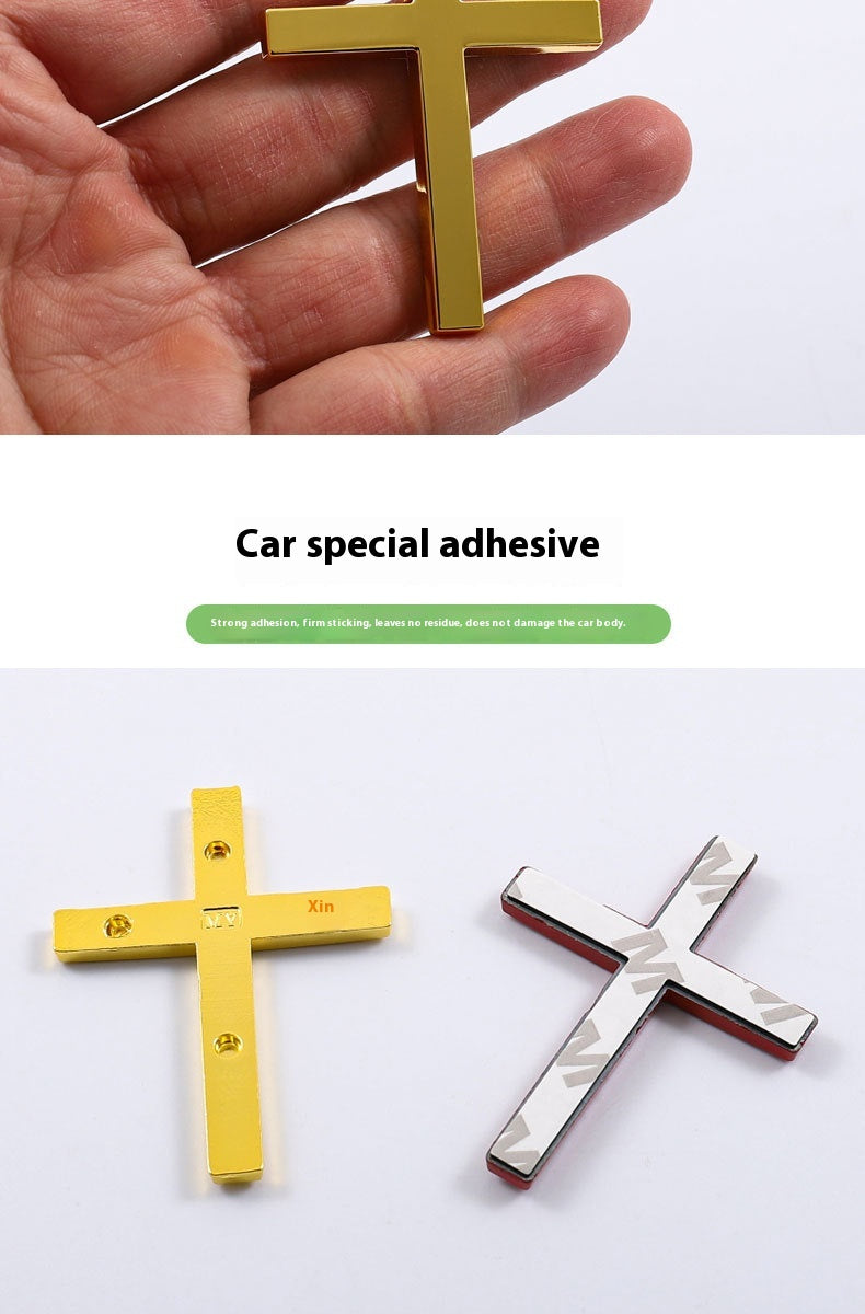 FaithDrive™ 3D Cross Car Emblem(CHINA WEBSITE)