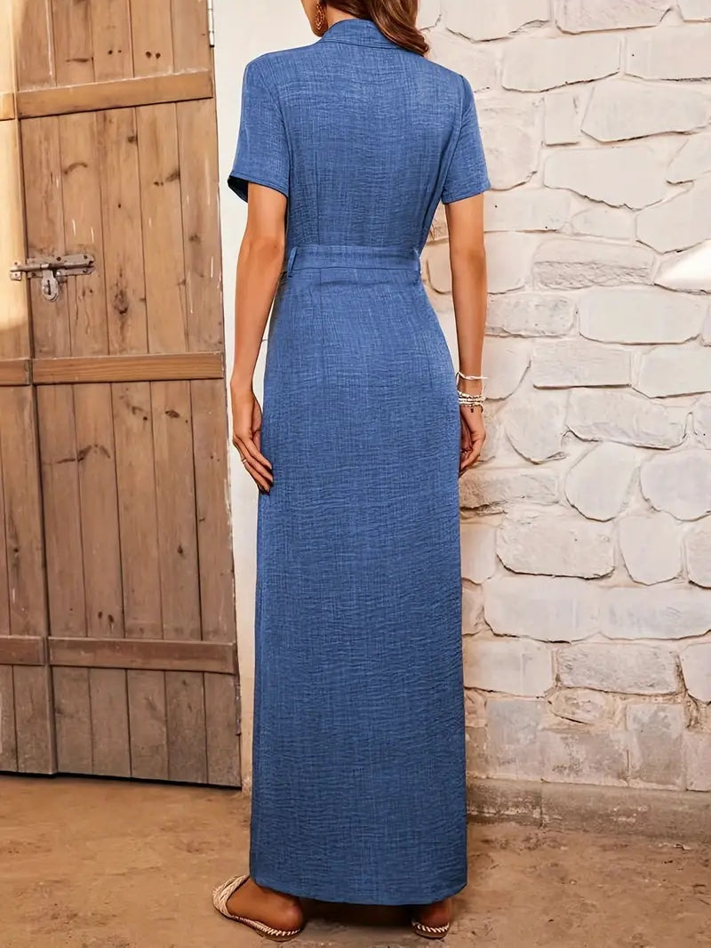 The Railtown Button-Up Dress