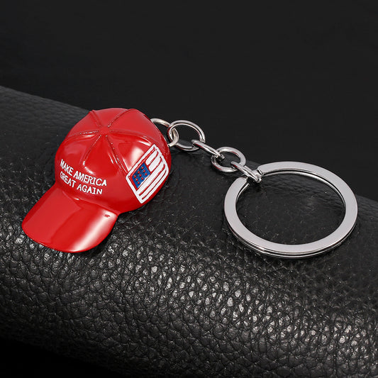 MAGA Hat Keychain