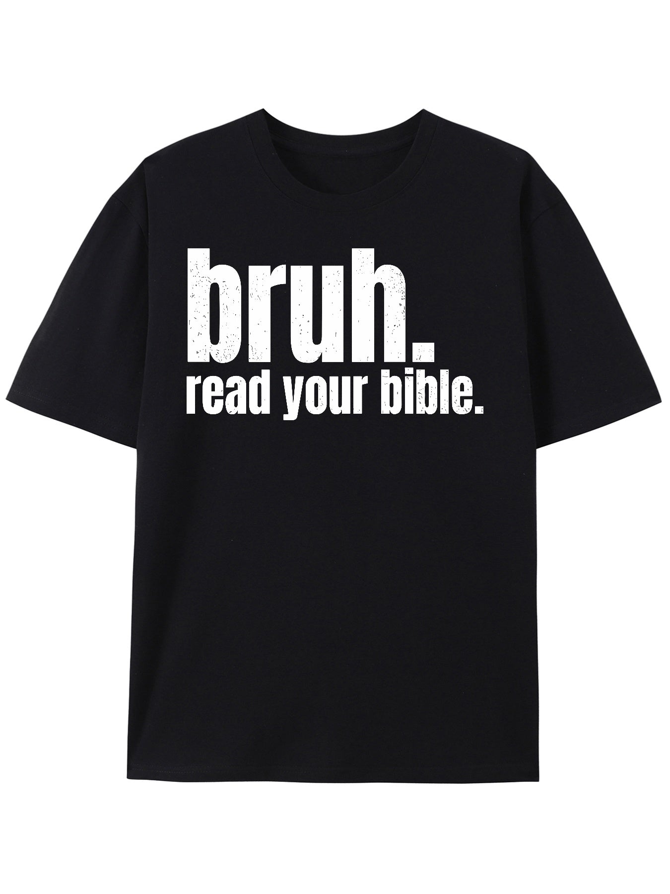 Bruh Meme Reading Your Bible, God Fun, Modern Christian Church T-shirt