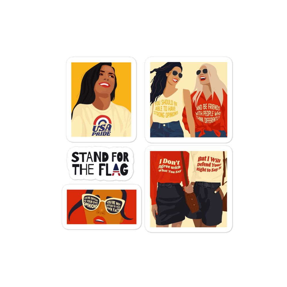 'The Right To Say It' Sticker Pack