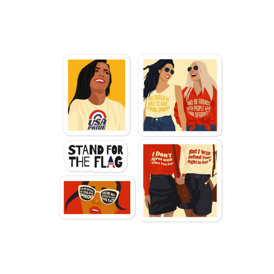 'The Right To Say It' Sticker Pack